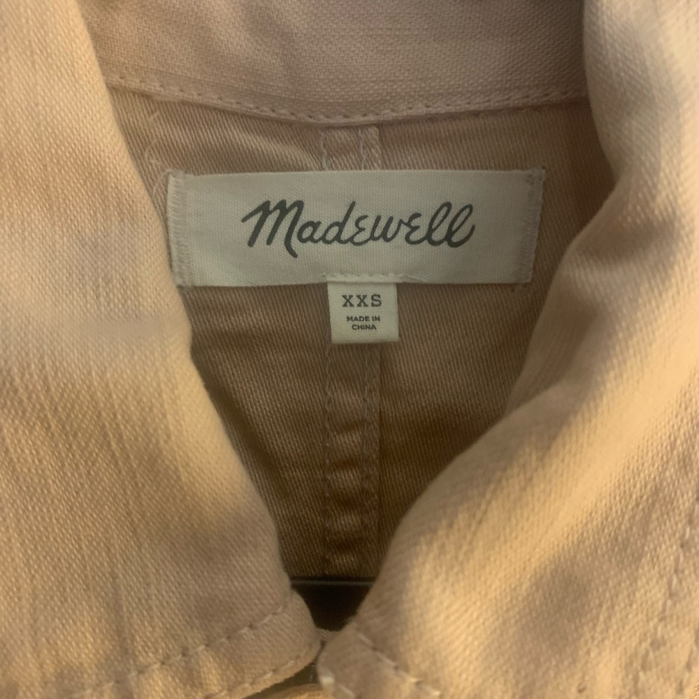 Madewell Jumpsuit with pockets in Beige Sz. XXS - Picture 2 of 8